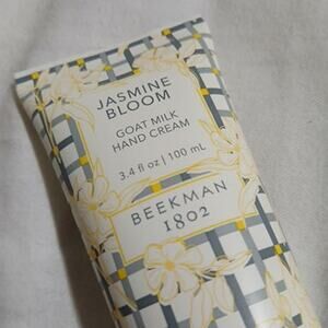 Beekman 1802 JASMINE BLOOM Goat Milk hand Cream 3.4 oz made in the USA NEW
